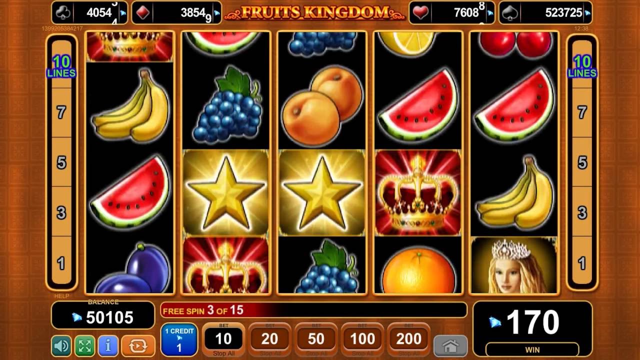 Free spins Fruits - 16077