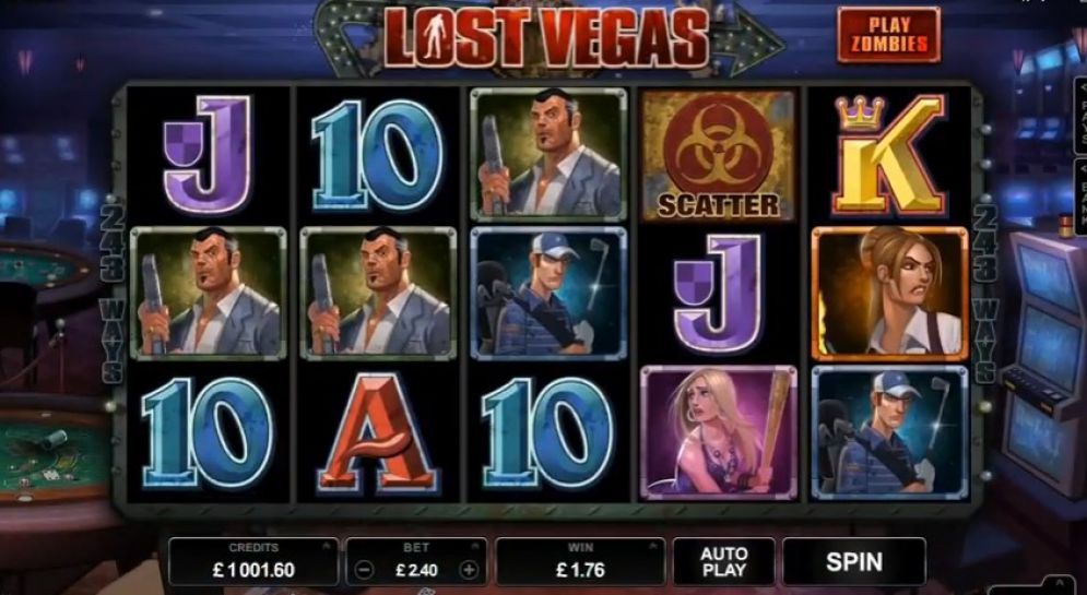 Casino klädkod Lost - 77516